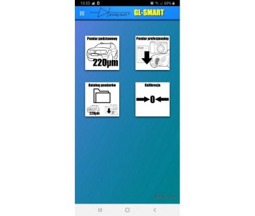 MIERNIK GRUBOŚCI LAKIERU GL-SMART-XL