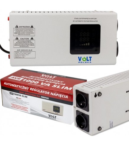 Stabilizator napięcia Volt Polska AVR 1000VA Slim