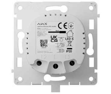 AJAX Włącznik światła LightCore Dimmer vertical (white)