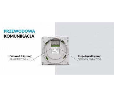 Bezprzewodowy regulator pokojowy R-10S PLUS Tech | Alarmista.pl