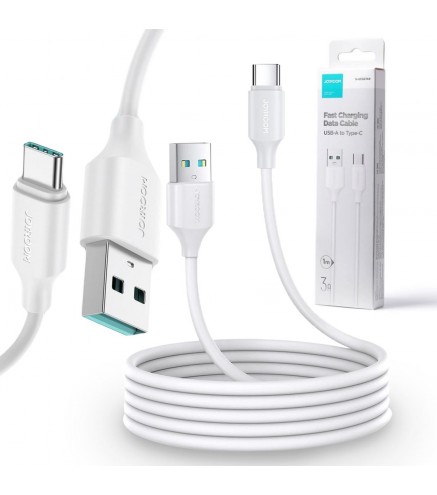 Kabel USB-A / USB-C Joyroom S-UC027A9 100m 3A biały