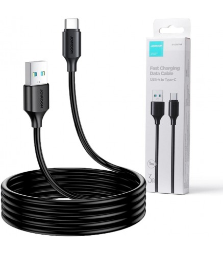 Kabel USB-A / USB-C Joyroom S-UC027A9 100cm 3A czarny