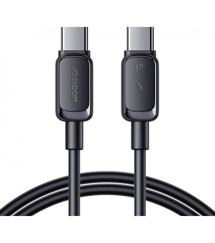 Kabel USB-C / USB-C Joyroom Fast Charging S-CC100A141B 120cm 60W 5A czarny