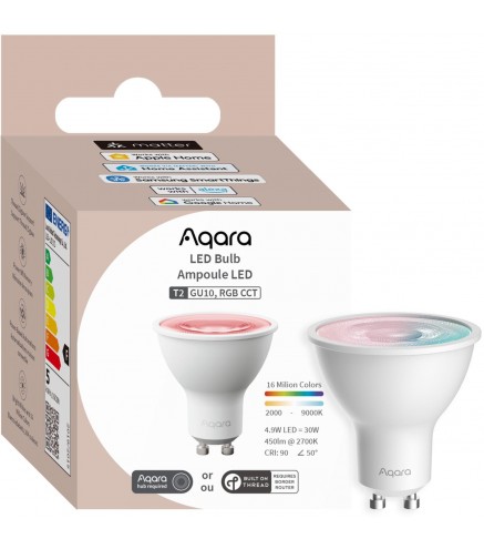 Żarówka LED Aqara LED Bulb T2 RGB CCT GU10