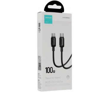 Kabel USB-C / USB-C Joyroom Fast Charging S-CC100A141B 120cm 60W 5A czarny