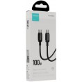 Kabel USB-C / USB-C Joyroom Fast Charging S-CC100A141B 120cm 60W 5A czarny