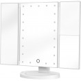 Lusterko do makijażu Humanas HS-ML04 z podświetleniem LED - biały