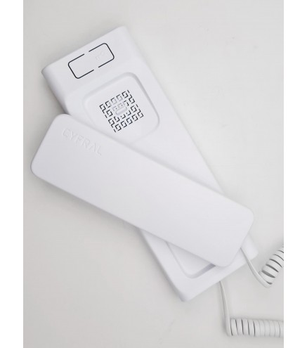 Unifon CYFRAL BALTIC D biały 2-przewodowy