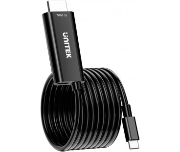 Unitek Kabel USB-C do HDMI 4K@60Hz z portem USB-C PD 100W