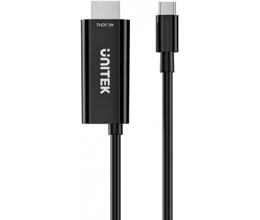 Unitek Kabel USB-C do HDMI 4K@60Hz z portem USB-C PD 100W