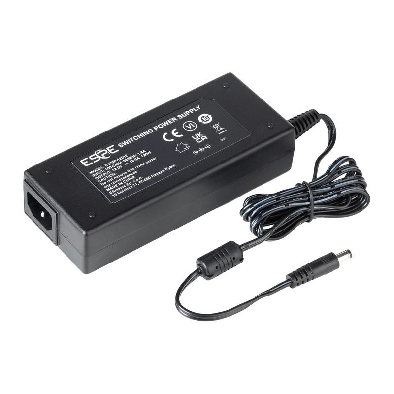 ZASILACZ ESPE 12V 10A 120W DESKTOP 5 LAT GW. + KABEL