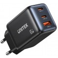 Ładowarka sieciowa Unitek GaN 65W, 2xUSB-C, USB-A, PD 3.0, czarna