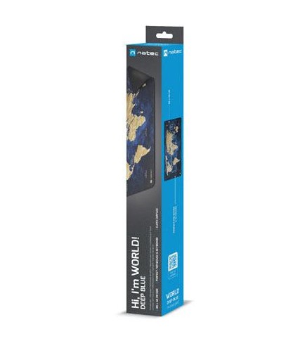 Podkładka pod mysz Natec World Deep Blue 800x400mm