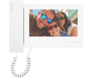 Monitor wideodomofonu Hikvision DS-KH7300EY-WTHE2/White