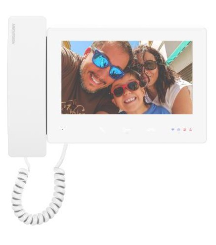 Monitor wideodomofonu Hikvision DS-KH7300EY-WTHE2/White