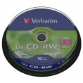 Płyty CD-RW Verbatim SERL Scratch Resistant (10szt)