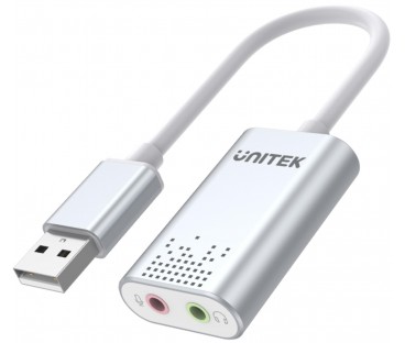 Unitek Y-247A karta dzwiekowa USB Stereo
