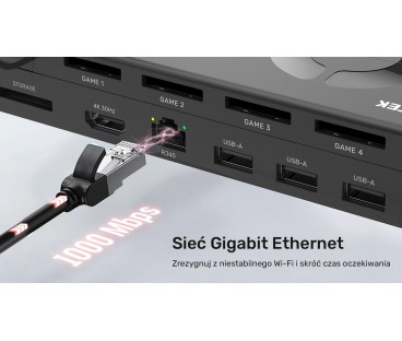 Unitek Stacja dokująca do Nintendo Switch 100W 4K