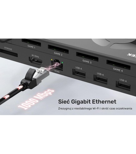 Unitek Stacja dokująca do Nintendo Switch 100W 4K