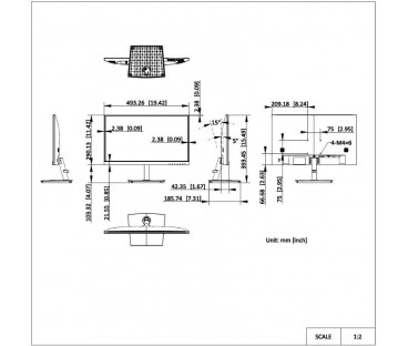 MONITOR HIKVISION DS-D5022F2-1V2S