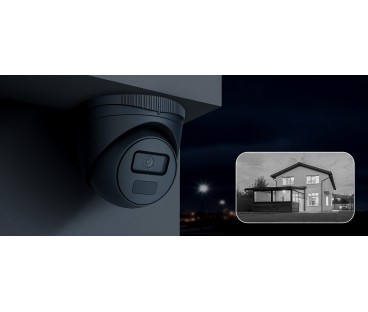 Kamera IP Hilook IPC-T241H-C Black kopułka 4MP IR20m