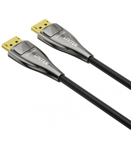 Unitek Kabel światłowodowy 8K Display Port 2.1 30m