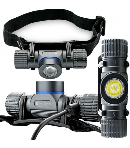 Latarka czołowa Osram P9 10W LED everActive HL-1100R Force 1100 lumenów IPX4