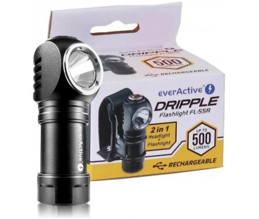 Latarka ręczna / czołowa Luminus SST20 10W LED everActive FL-55R 500 lumenów IP66