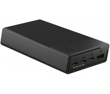 POWERBANK Green Cell PowerPlay20S 20000mAh PD 22,5W QC 3.0 3x USB-C CZARNY