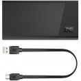 POWERBANK Green Cell PowerPlay20S 20000mAh PD 22,5W QC 3.0 3x USB-C CZARNY