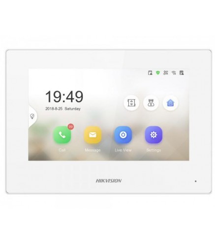 Monitor do wideodomofonu Hikvision DS-KH6320-WTE1-W