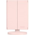 Lusterko do makijażu Humanas HS-ML04 z podświetleniem LED - różowy