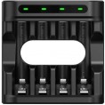 Ładowarka do akumulatorów R03 / AAA oraz R6 / AA Li-ion 1,5V / NiMH Xtar L4