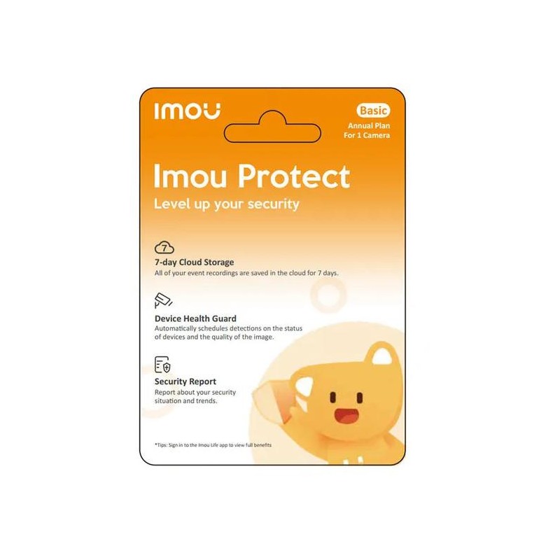 Karta chmura Imou Protect Basic