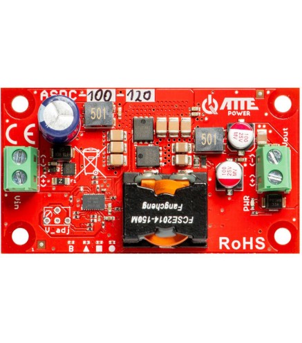 Przetwornica obniżająca napięcie do 12V 100W ATTE ASDC-100-120-OF