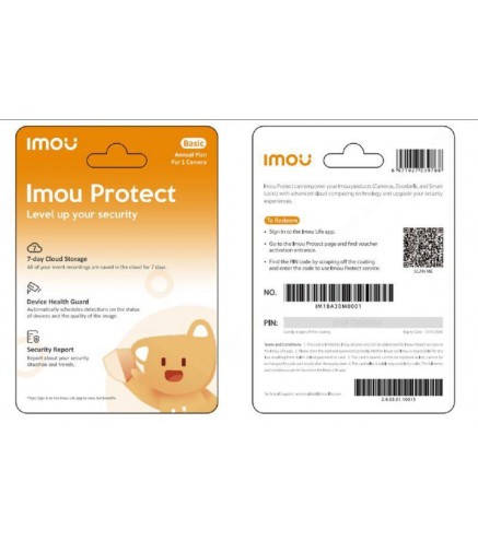 Karta chmura Imou Protect Basic