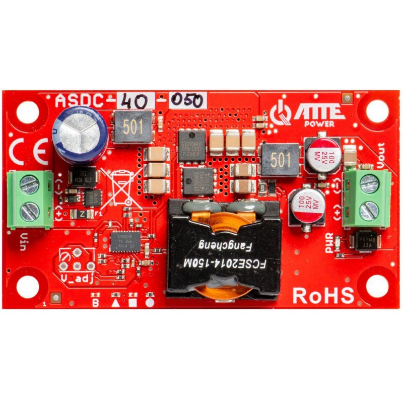 Przetwornica obniżająca napięcie do 5V 40W ATTE ASDC-40-050-OF