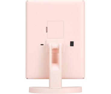 Lusterko do makijażu Humanas HS-ML04 z podświetleniem LED - różowy