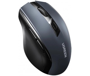 Mysz optyczna Ugreen MU006 bezprzewodowa USB 2.4GHz / Bluetooth 5.0 4000 DPI - czarna