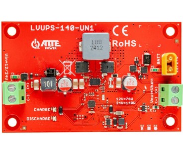 Uniwersalny moduł buforowy do instalacji samochodowej 12V/24V ATTE LVUPS-140-UN1-OF