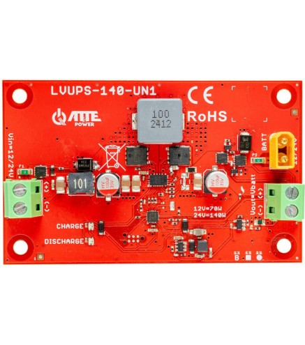 Uniwersalny moduł buforowy do instalacji samochodowej 12V/24V ATTE LVUPS-140-UN1-OF