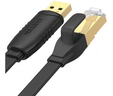 Kabel Unitek Y-SP02001B RJ-45 na USB-A konsolowy 1,8m