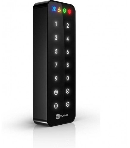 BE WAVE Bezprzewodowa klawiatura dotykowa (czarna typ urządzenia AKP-200-B) Smart Keypad B (AKP-200-B)