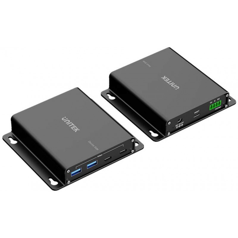 Unitek Przedłużacz USB 5 Gb/s 100 m przez Ethernet z hubem
