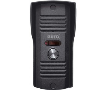 DOMOFON ''EURA'' ADP-51A3 ''DIFESA'' - 1-rodzinny, 2 unifony, interkom, biały