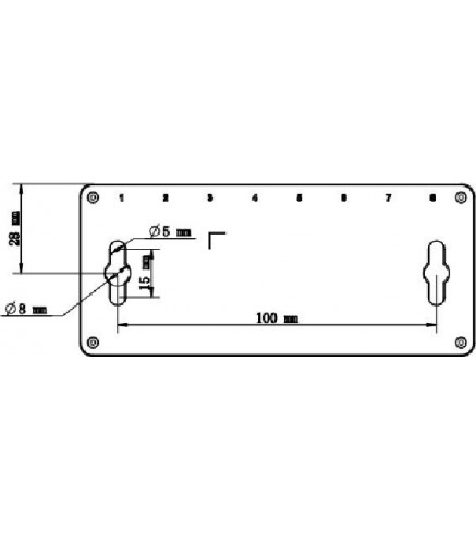 Switch Hikvision DS-3E0508D-O