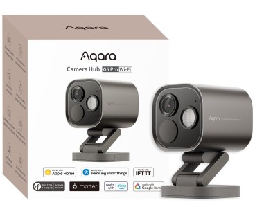 Aqara Camera Hub G5 Pro Wi-Fi Szara | Kamera IP | 1520p, Zigbee, CH-C07D