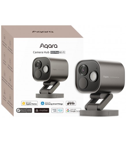 Aqara Camera Hub G5 Pro Wi-Fi Szara | Kamera IP | 1520p, Zigbee, CH-C07D
