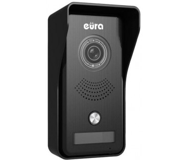 Wideodomofon EURA VDP-76A3 czarny monitor