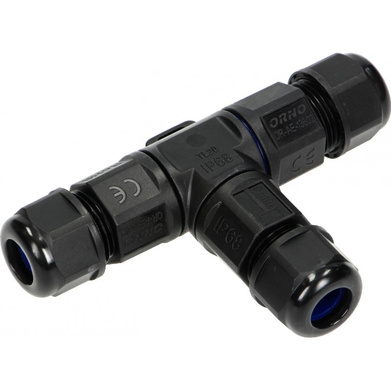 Konektor Mufa kablowa trójnik T IP68, 3x4mm², 450V/25A OR-AE-13602